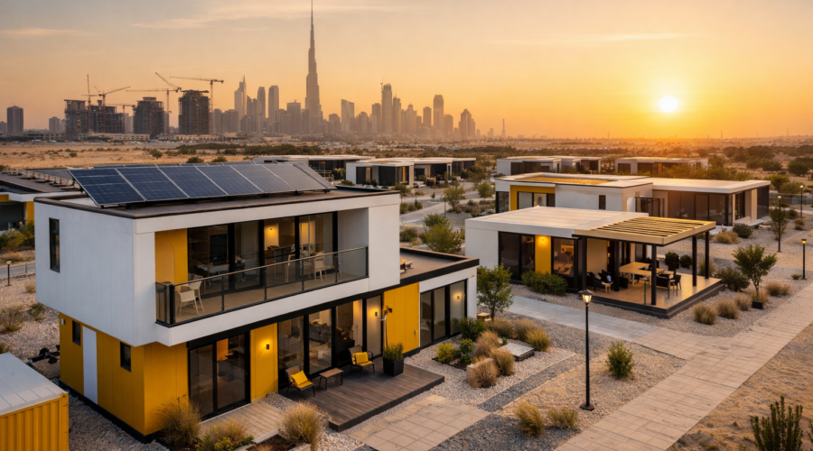 Expert Guide to Prefab Residential Buildings inE the UAE: Building Smart, Sustainable Living