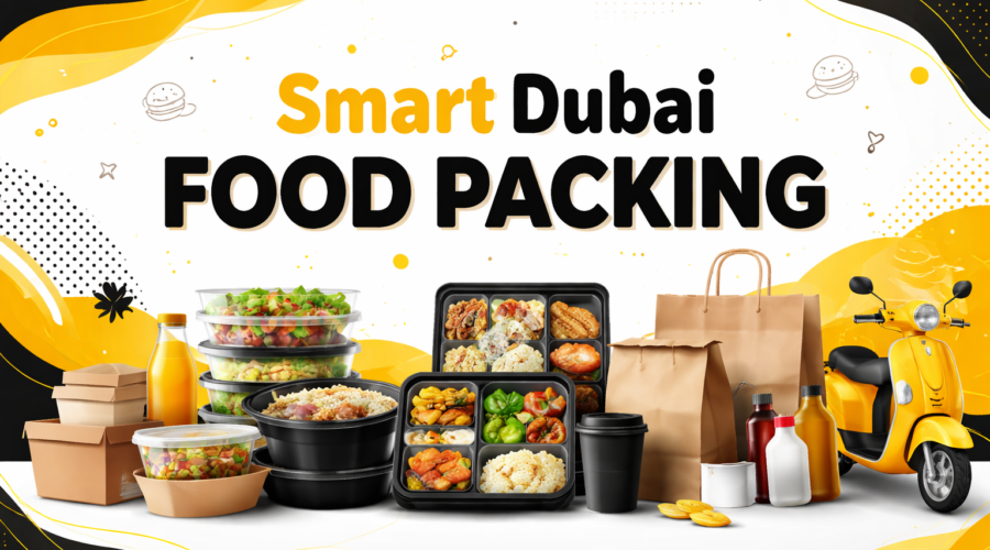 Smart Dubai Food Packing Company Name for Growing Brands