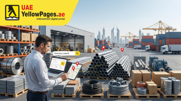 Industrial suppliers and materials for UAE businesses